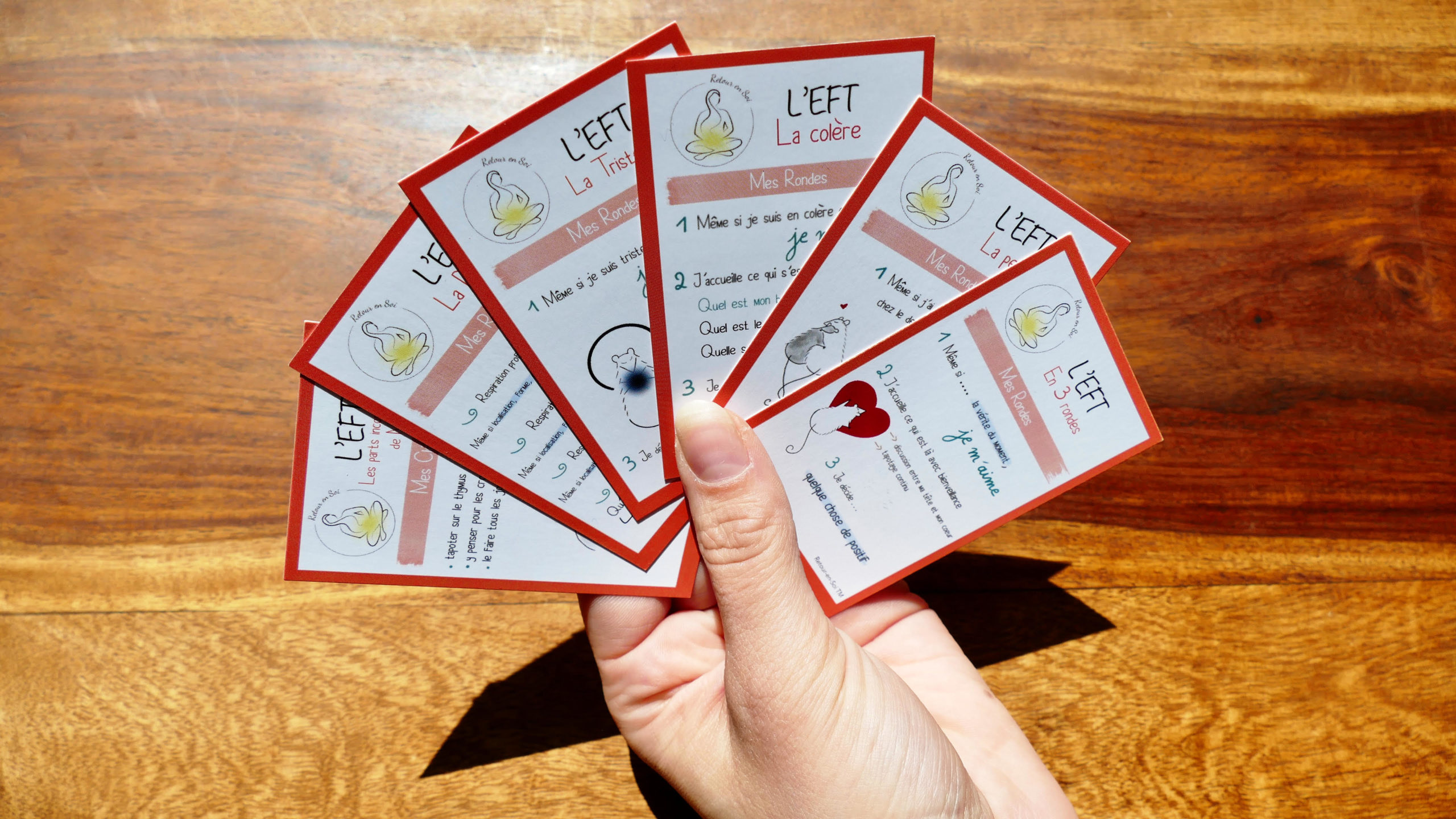 Cartes EFT : Mini-cartes « mon EFT en 3 rondes »